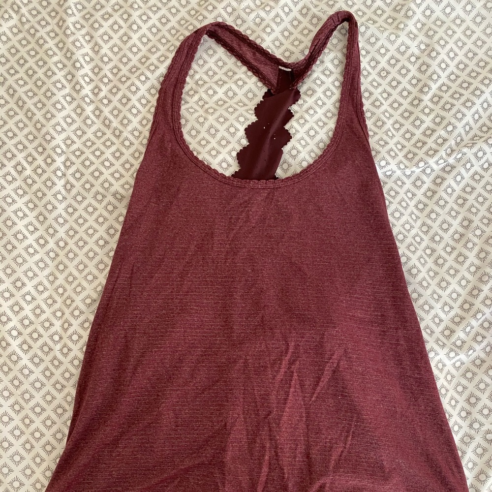 Lululemon Racerback tank with Back Detail!